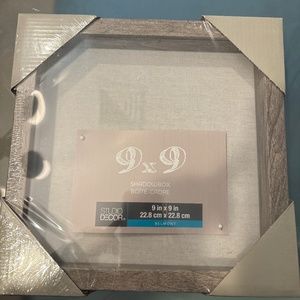 Brand new 9x9 shadow box